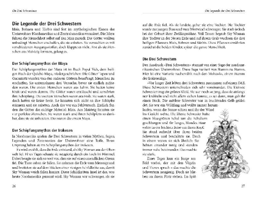 Buchcover und Innenansicht für das Buch: Das Indianerbeet