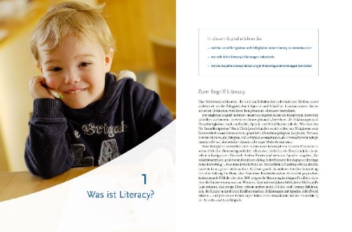 Buchcover und Innenansicht für das Buch: Literacy