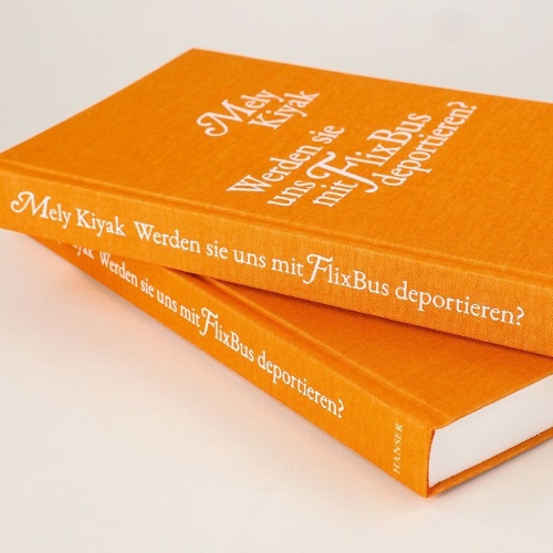 Buchcover und Innenansicht für das Buch: Werden sie uns mit FlixBus deportieren?