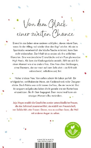 Buchcover und Innenansicht für das Buch: Someone Else's Shoes