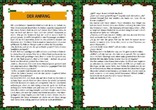 Buchcover und Innenansicht für das Buch: Perdu dans le temps