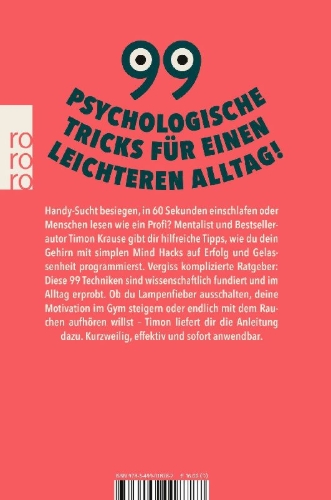 Buchcover und Innenansicht für das Buch: 99 Mind Hacks
