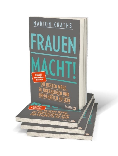 Buchcover und Innenansicht für das Buch: FrauenMACHT!