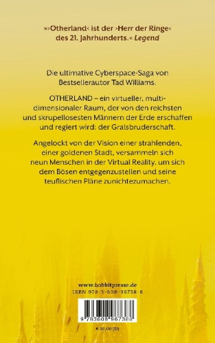 Buchcover und Innenansicht für das Buch: Otherland 1. City of Golden Shadow