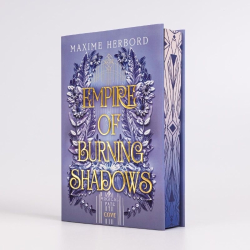 Buchcover und Innenansicht für das Buch: Empire of Burning Shadows (Magical Fate 1)