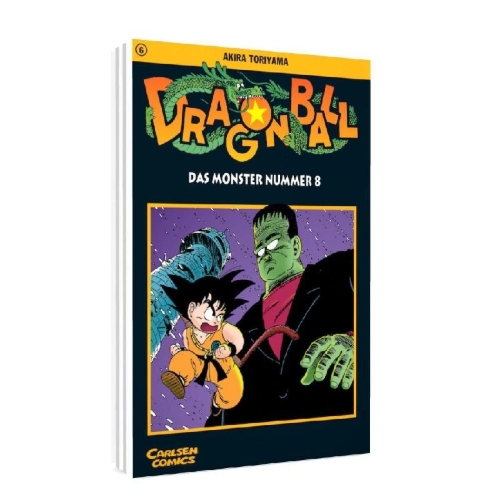Buchcover und Innenansicht für das Buch: Dragon Ball 06. Das Monster Nummer 8