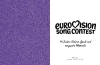 Buchcover und Innenansicht für das Buch: Eurovision Song Context: Seven decades of Sequins, Joy and Magical Musical Memories