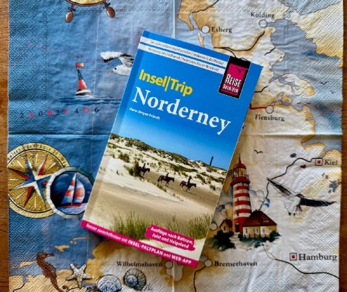 Buchcover und Innenansicht für das Buch: Reise Know-How InselTrip Norderney
