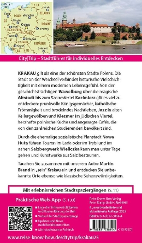Buchcover und Innenansicht für das Buch: Reise Know-How CityTrip Krakau