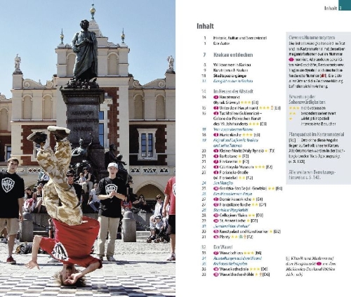 Buchcover und Innenansicht für das Buch: Reise Know-How CityTrip Krakau