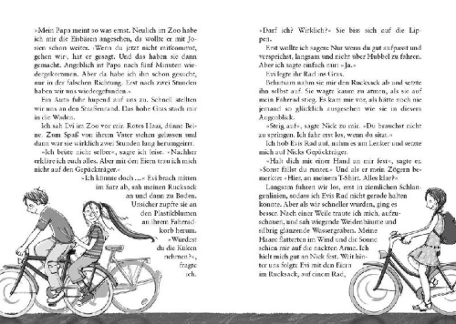 Buchcover und Innenansicht für das Buch: Evi, Nick en ik