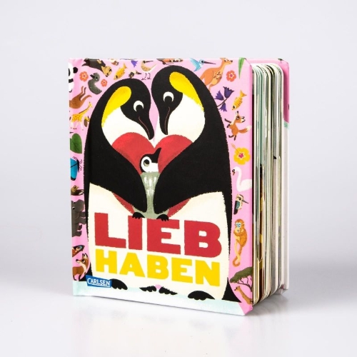 Buchcover und Innenansicht für das Buch: Liebhaben