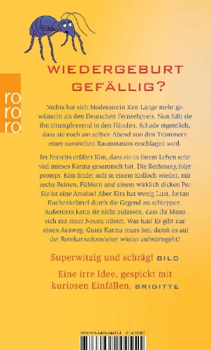Buchcover und Innenansicht für das Buch: Mieses Karma