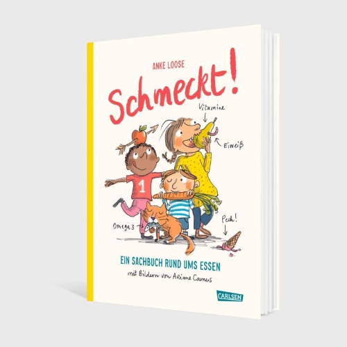 Buchcover und Innenansicht für das Buch: Schmeckt!
