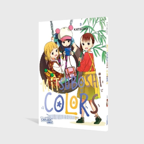 Buchcover und Innenansicht für das Buch: Mitsuboshi Colors