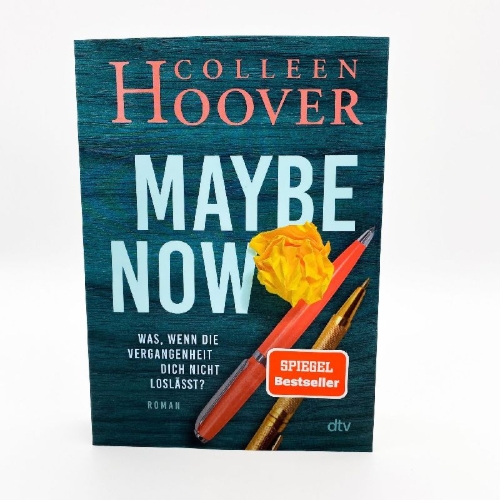 Buchcover und Innenansicht für das Buch: Maybe now