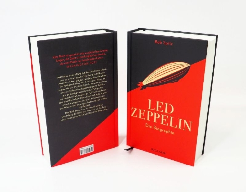 Buchcover und Innenansicht für das Buch: Led Zeppelin