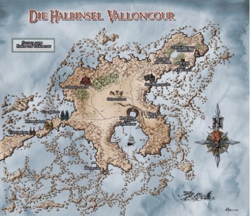 Buchcover und Innenansicht für das Buch: Das Fjordland