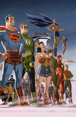 Buchcover und Innenansicht für das Buch: DC: The New Frontier #1-#6; Justice League: The New Frontier Special #1; Solo #5