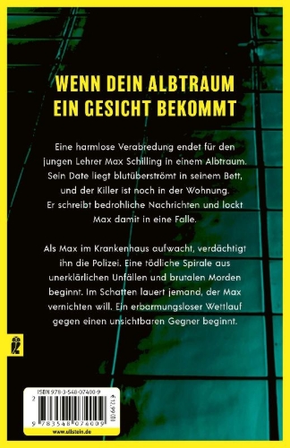 Buchcover und Innenansicht für das Buch: Letzte Stunde Tod