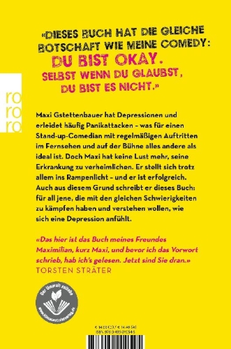 Buchcover und Innenansicht für das Buch: Meine Depression ist deine Depression