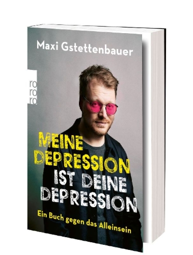 Buchcover und Innenansicht für das Buch: Meine Depression ist deine Depression