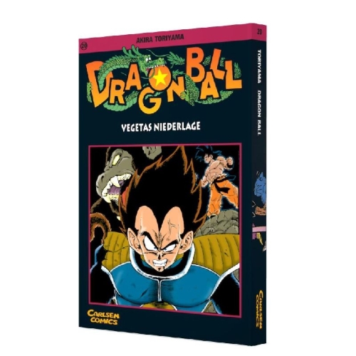 Buchcover und Innenansicht für das Buch: Dragon Ball 20. Vegetas Niederlage