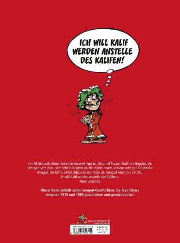Buchcover und Innenansicht für das Buch: Iznogoud