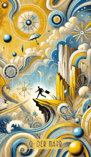 Buchcover und Innenansicht für das Buch: Soulmirror Tarot - 78 Karten mit Buch - (Soul Path, sensitive Tarotkarten)