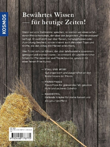 Buchcover und Innenansicht für das Buch: Was der Stallmeister noch wusste