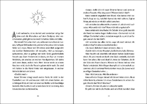 Buchcover und Innenansicht für das Buch: Deathless