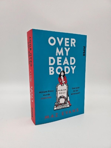 Buchcover und Innenansicht für das Buch: Over My Dead Body