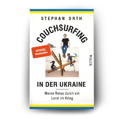 Buchcover und Innenansicht für das Buch: Couchsurfing in der Ukraine