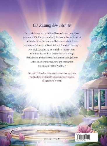 Buchcover und Innenansicht für das Buch: Legends of Lotus Island 04, Temple of Secrets - Band 04 von 04