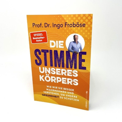 Buchcover und Innenansicht für das Buch: Die Stimme unseres Körpers