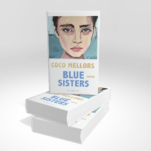 Buchcover und Innenansicht für das Buch: Blue Sisters