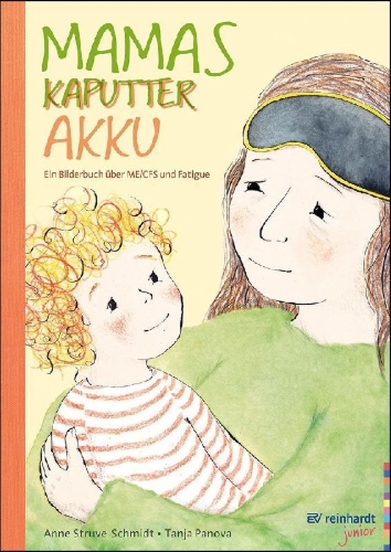 Buchcover und Innenansicht für das Buch: Mamas kaputter Akku