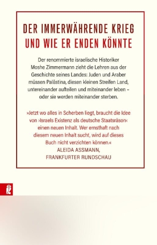 Buchcover und Innenansicht für das Buch: Niemals Frieden?