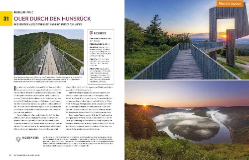Buchcover und Innenansicht für das Buch: In 225 Reisen durch die USA