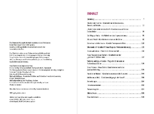 Buchcover und Innenansicht für das Buch: Kunst ist weiblich!