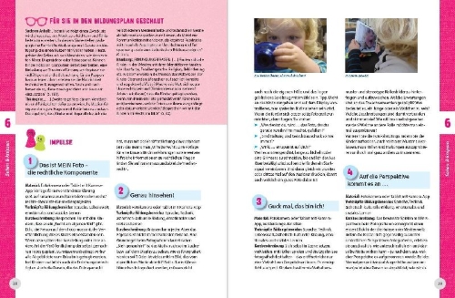 Buchcover und Innenansicht für das Buch: Medien zum Mitmachen