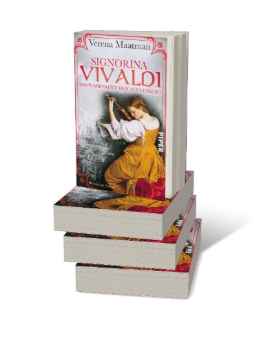 Buchcover und Innenansicht für das Buch: Signorina Vivaldi