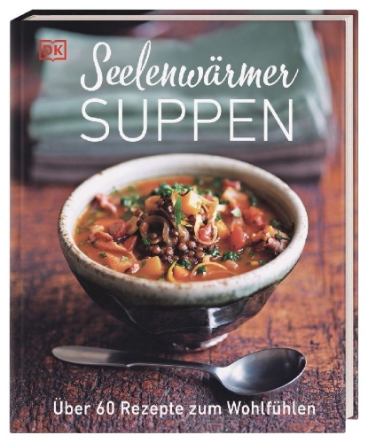 Buchcover und Innenansicht für das Buch: Seelenwärmersuppen
