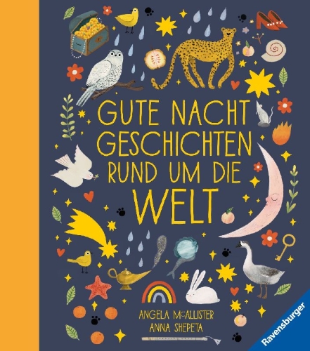 Buchcover und Innenansicht für das Buch: A Bedtime full of Stories