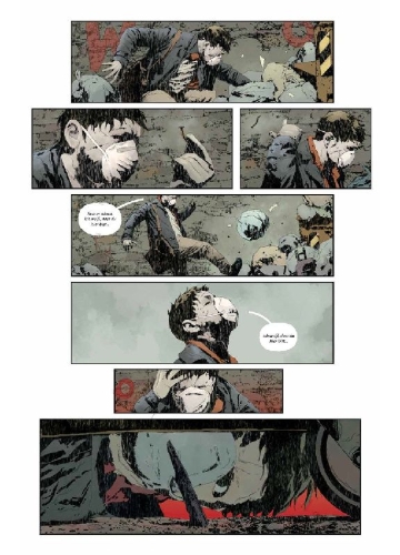 Buchcover und Innenansicht für das Buch: Gideon Falls