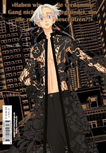 Buchcover und Innenansicht für das Buch: Tokyo (Manji) Revengers