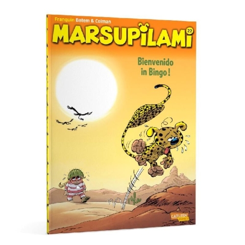 Buchcover und Innenansicht für das Buch: Marsupilami 32 - Bienvenido a Bingo!