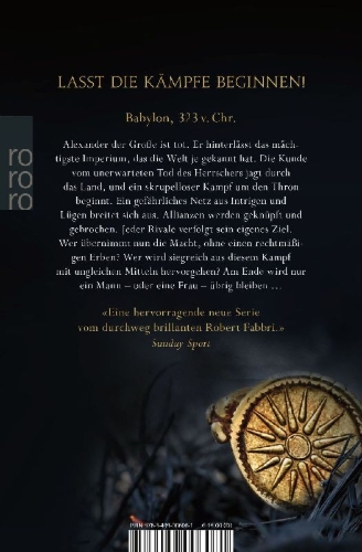 Buchcover und Innenansicht für das Buch: Alexander's Legacy: To the strongest