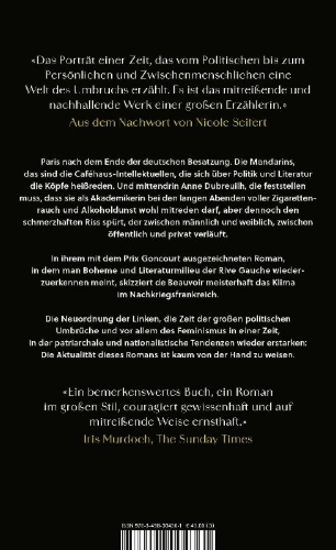 Buchcover und Innenansicht für das Buch: Les mandarins