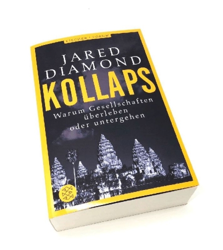 Buchcover und Innenansicht für das Buch: Collapse. How Societies Choose to Fail or Succeed